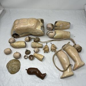 Lot Doll Torso Parts Limbs Joints Pieces AS IS Mixed Lot